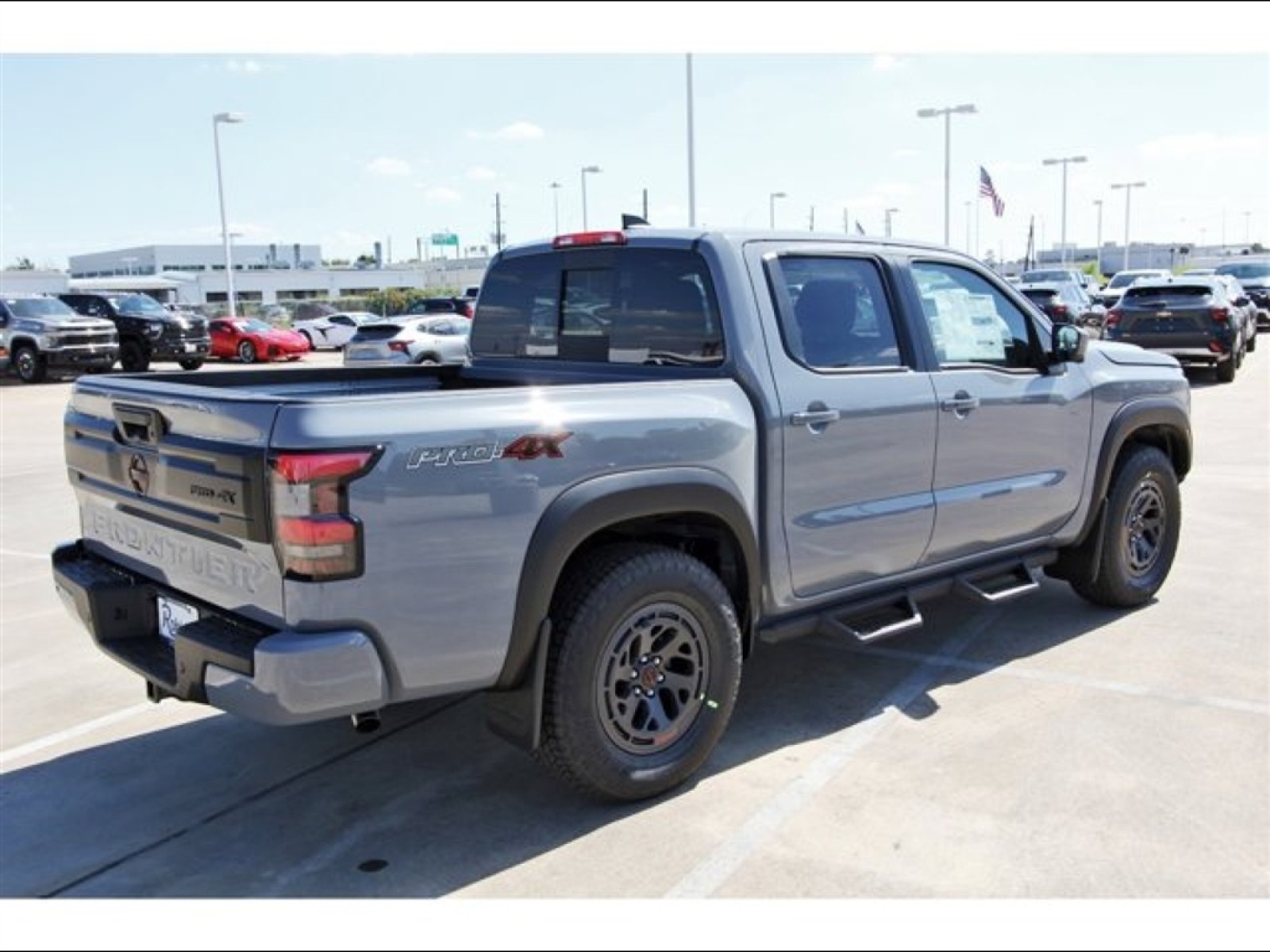 2026 Nissan Frontier Crew Cab PRO-4X® Gray at Robbins Nissan