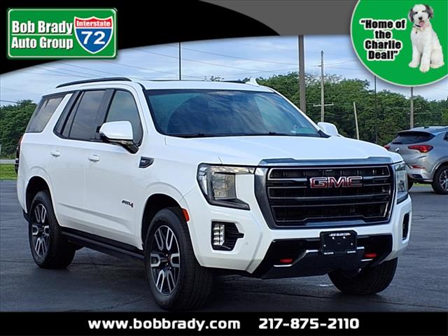 Used 2022 Summit White GMC AT4 image 1