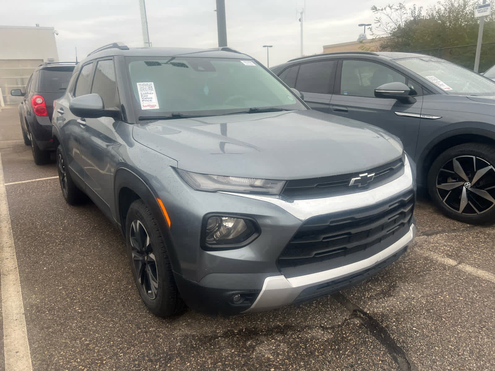 Used 2021 Chevrolet Trailblazer LT with VIN KL79MPSL2MB053365 for sale in Brooklyn Center, Minnesota
