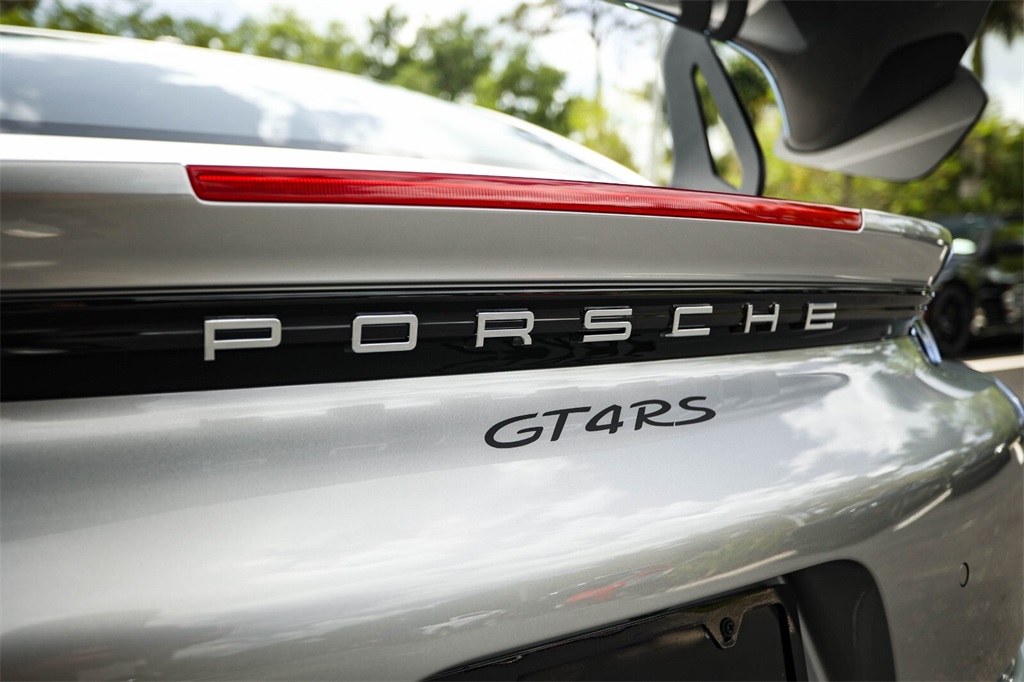 Used 2023 GT Silver Metallic Porsche GT4 RS image 17