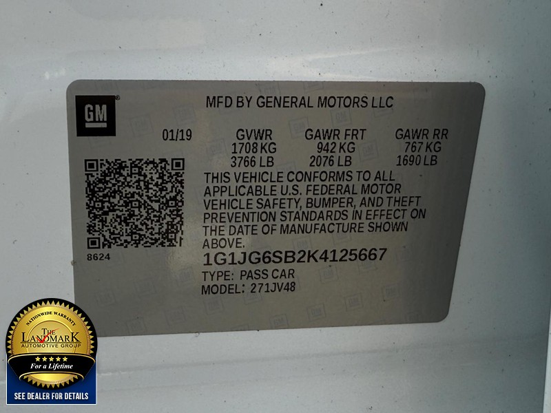 2019 Chevrolet Sonic LT photo 20