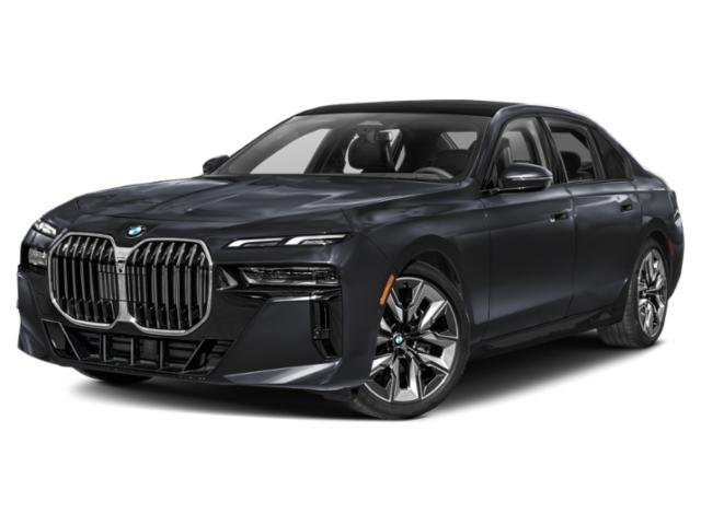 New 2025 0A96 Mineral White Metallic BMW 740i xDrive image 1