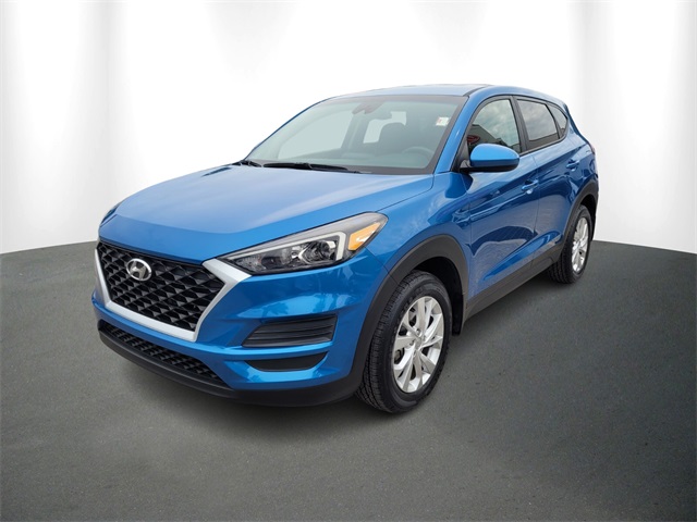 Used 2021 Hyundai Tucson SE with VIN KM8J23A45MU330857 for sale in Lutz, FL