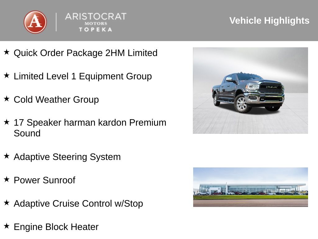 Used 2022 RAM Ram 3500 Pickup Limited with VIN 3C63R3PL1NG292286 for sale in Kansas City