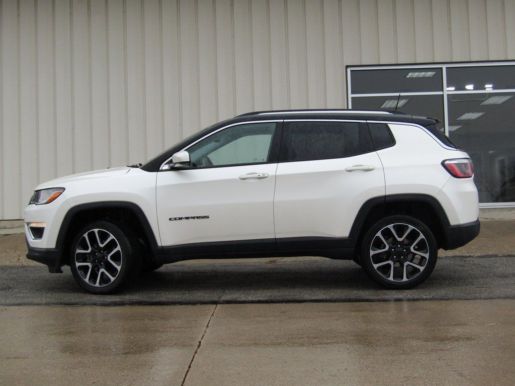Used 2017 Jeep All-New Compass Limited with VIN 3C4NJDCB7HT671929 for sale in Kansas City