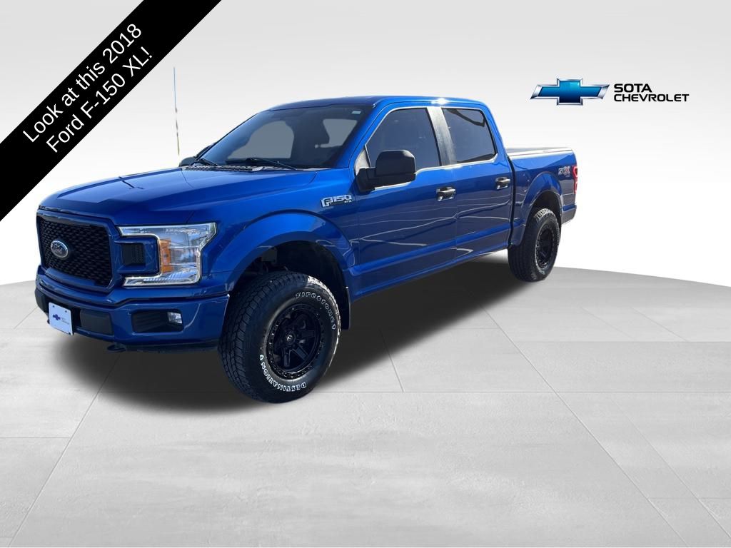 Used 2018 Ford F-150 XL with VIN 1FTEW1EP1JFC95270 for sale in Northfield, Minnesota