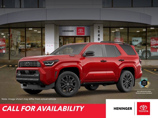 New 2025 Toyota 4Runner Hybrid Platinum Sport Utility in South Calgary ...