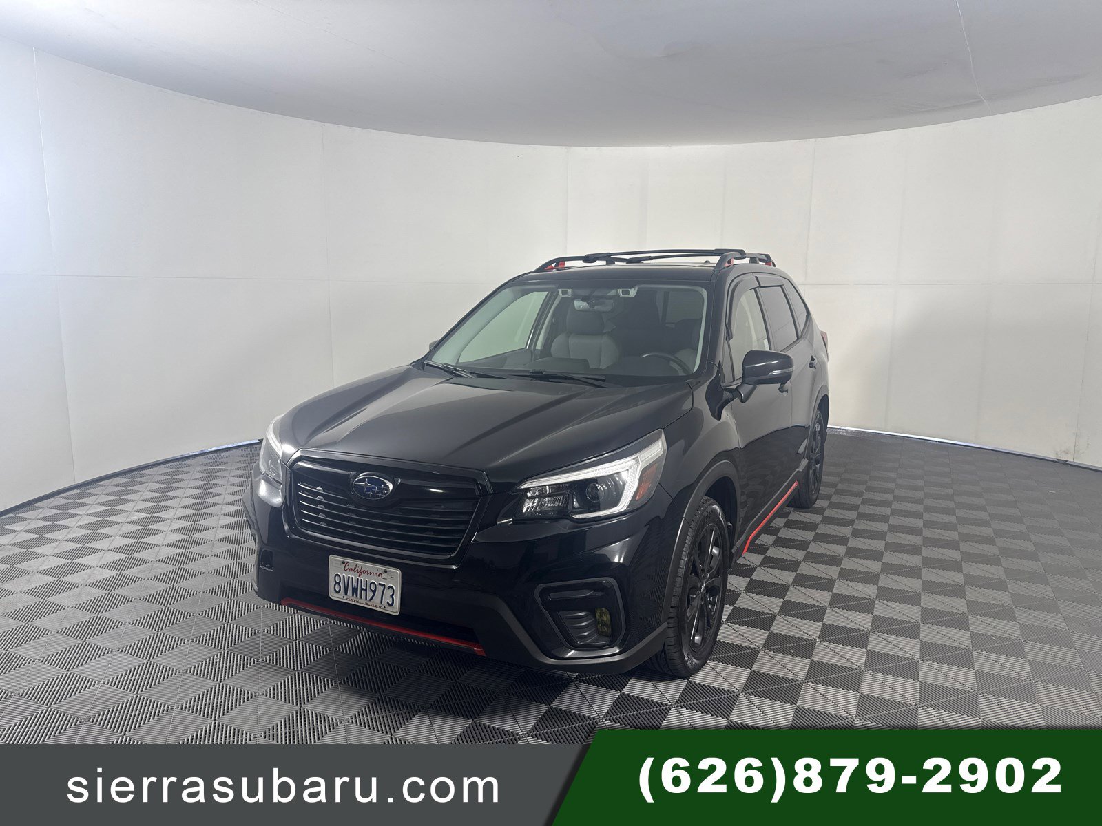 Used 2021 Crystal Black Silica Subaru Sport image 1