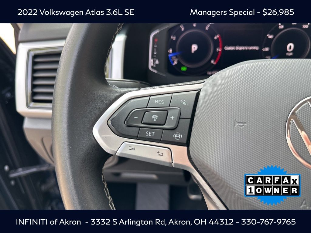 2022 Volkswagen Atlas SE Technology photo 3