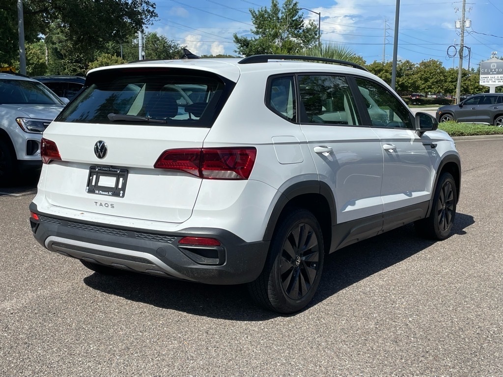 Used 2022 Volkswagen Taos S with VIN 3VVDX7B27NM010986 for sale in Mount Pleasant, SC