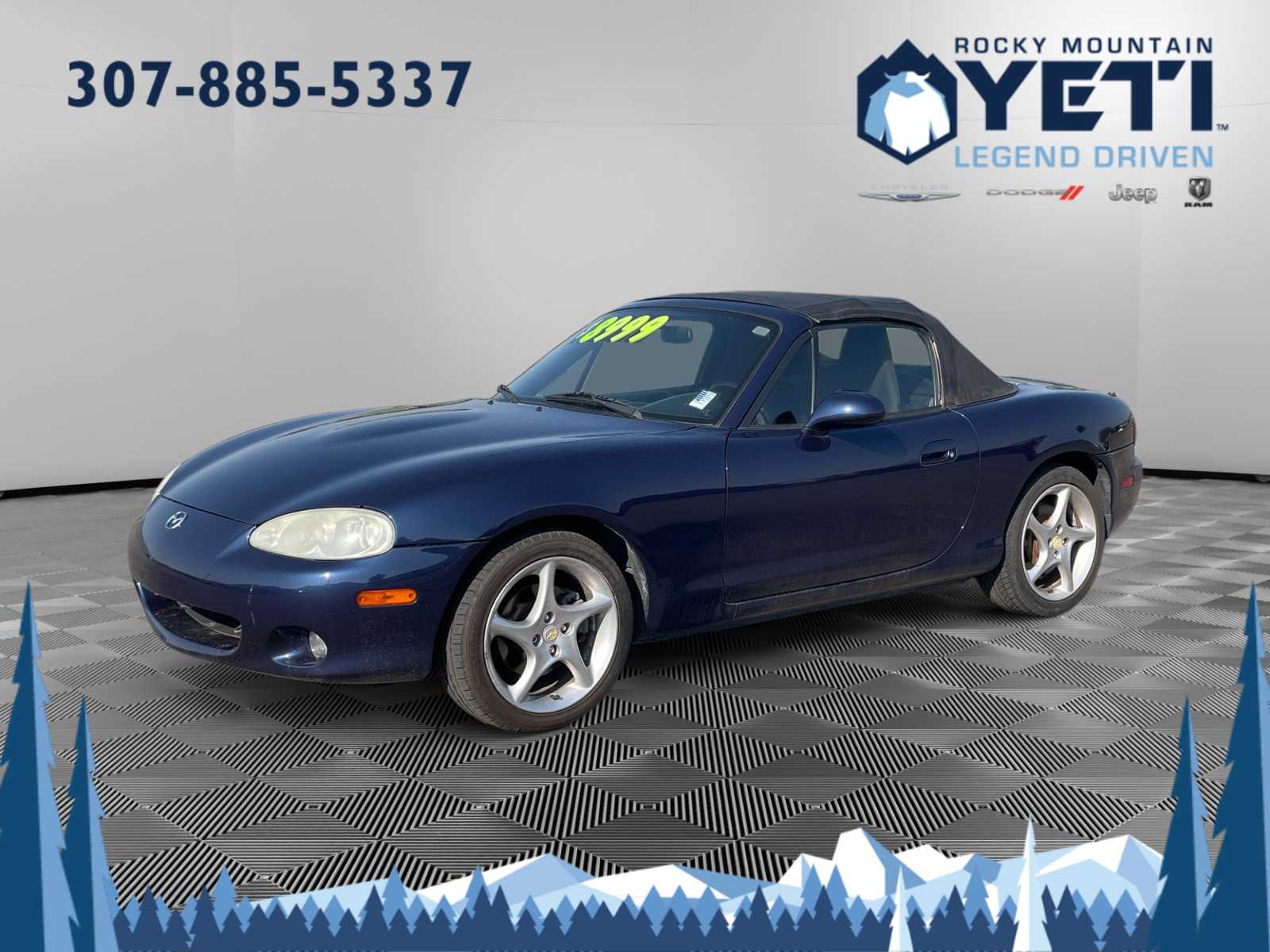 PreOwned 2003 Mazda MX5 Miata SE Convertible in Evanston NA1032B Rocky Mountain Yeti Evanston