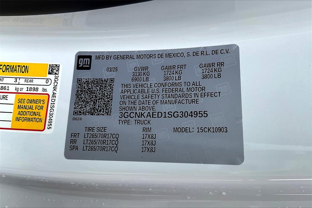 2025 Chevrolet Silverado 1500 photo 7