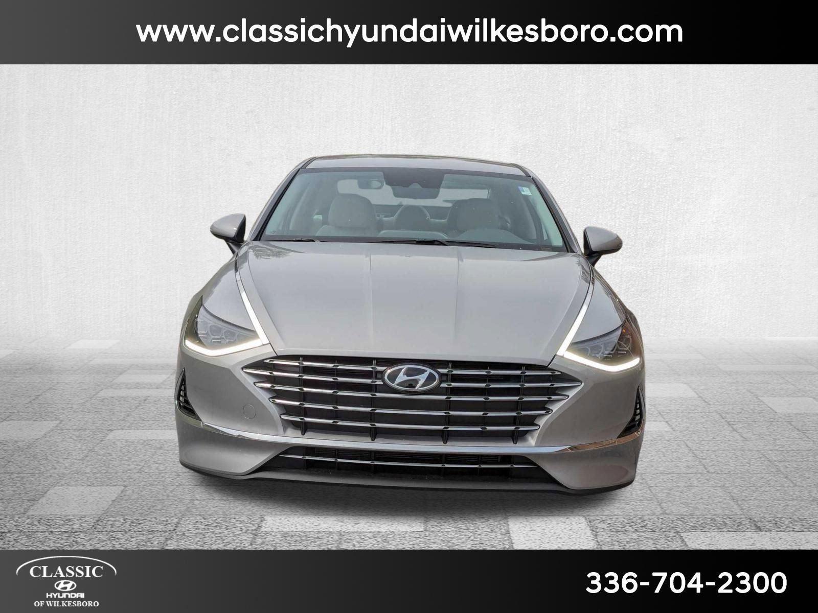 2023 Hyundai Sonata Hybrid Blue photo 2