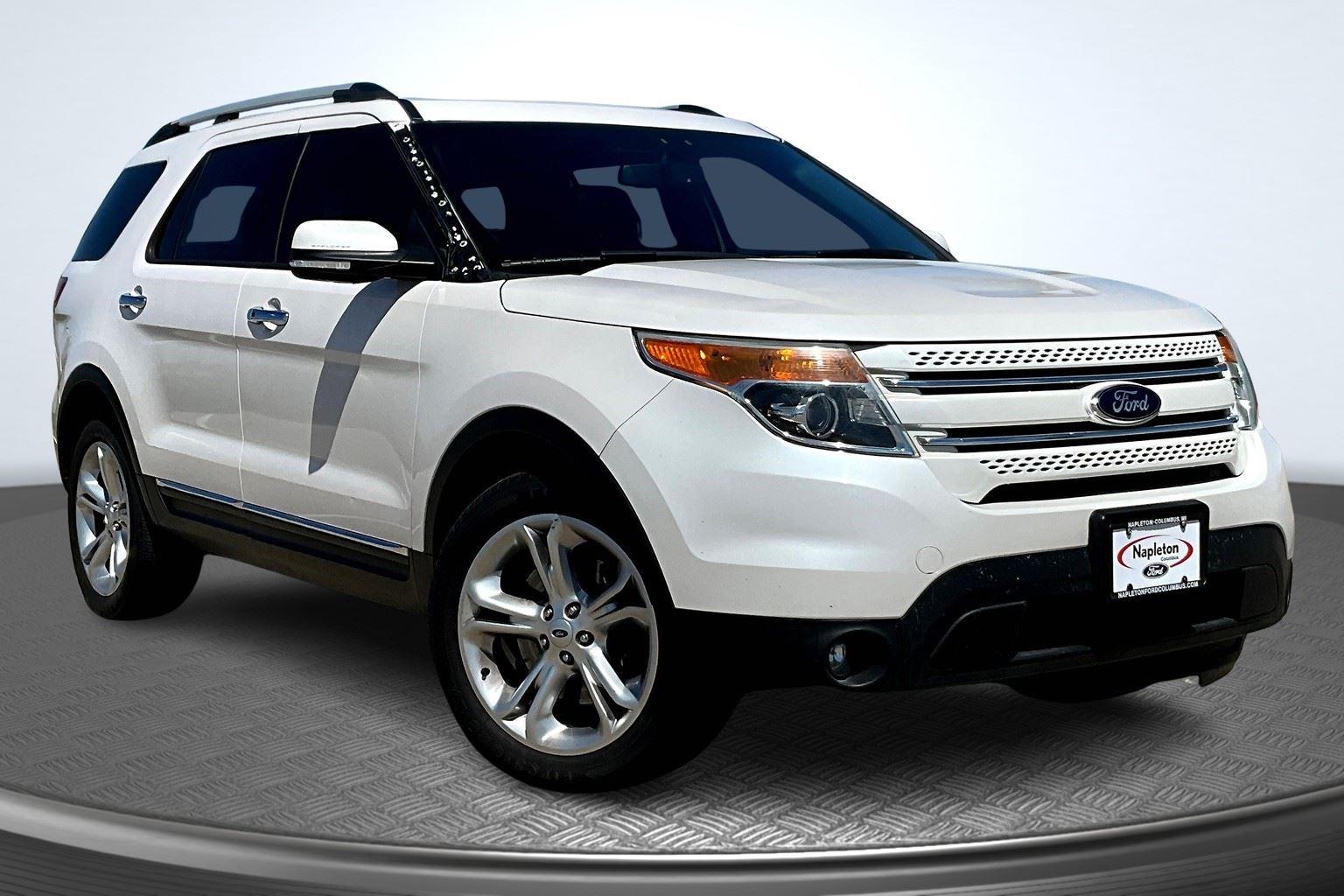 Used 2015 Ford Explorer Limited with VIN 1FM5K8F89FGA52301 for sale in Columbus, WI