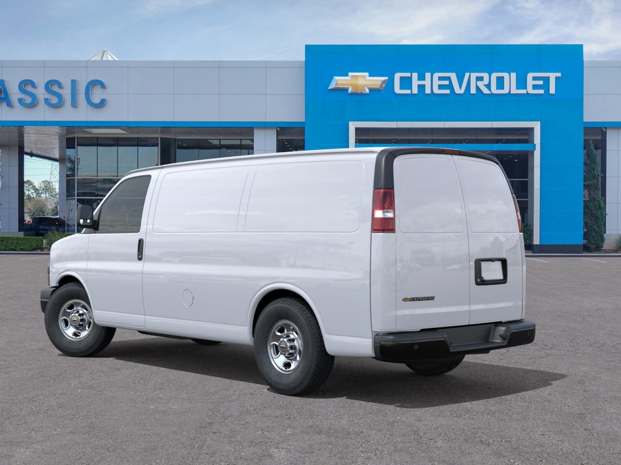 2025 Chevrolet Express Cargo 2500 WT White at Classic Elite Chevrolet Sugar Land