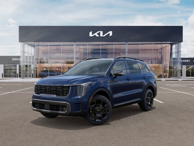 New 2025 Midnight Lake Blue Kia X-Line SX image 1