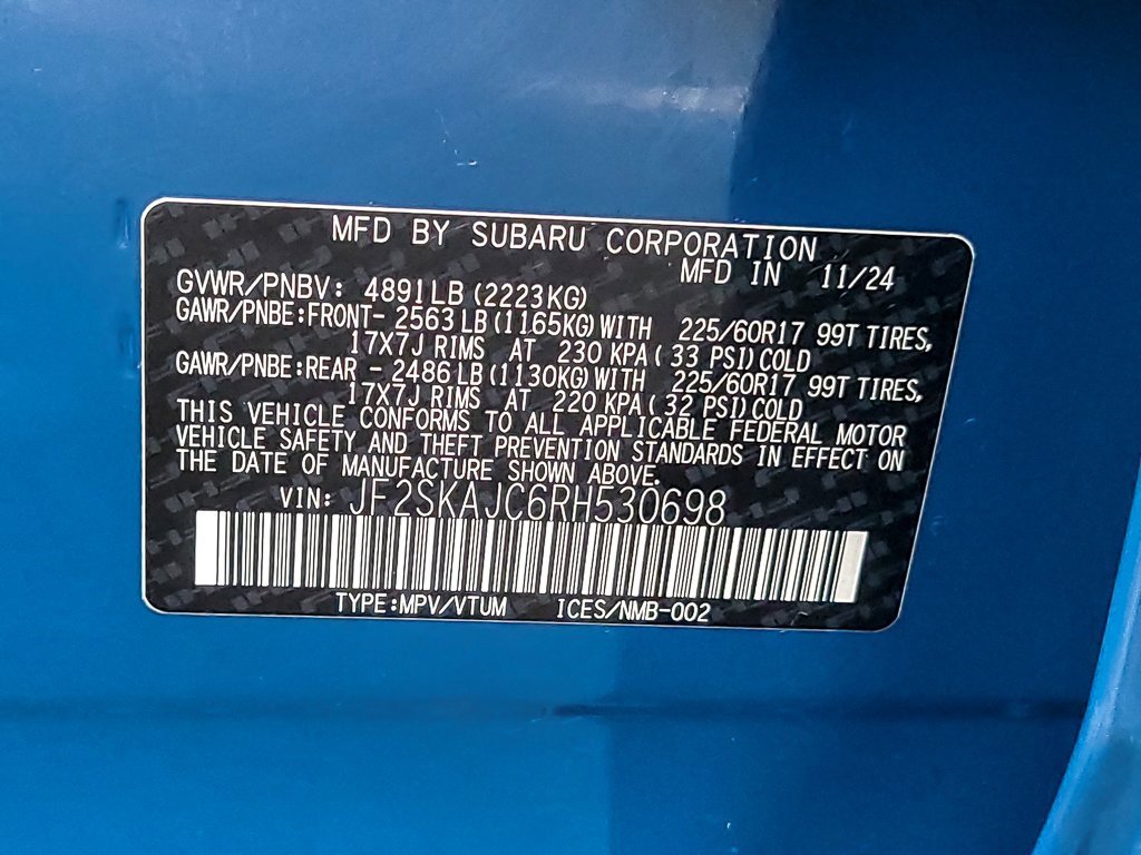 2024 SUBARU FORESTER - Image 25