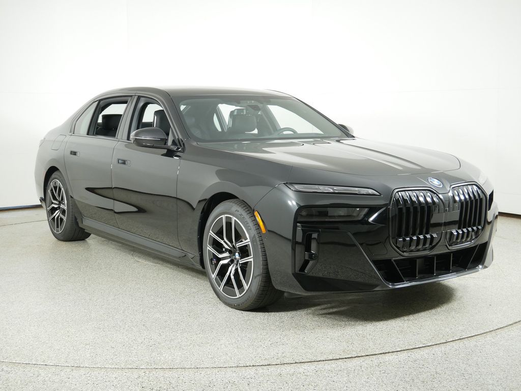 New 2025 Black Sapphire Metallic BMW xDrive60 image 2