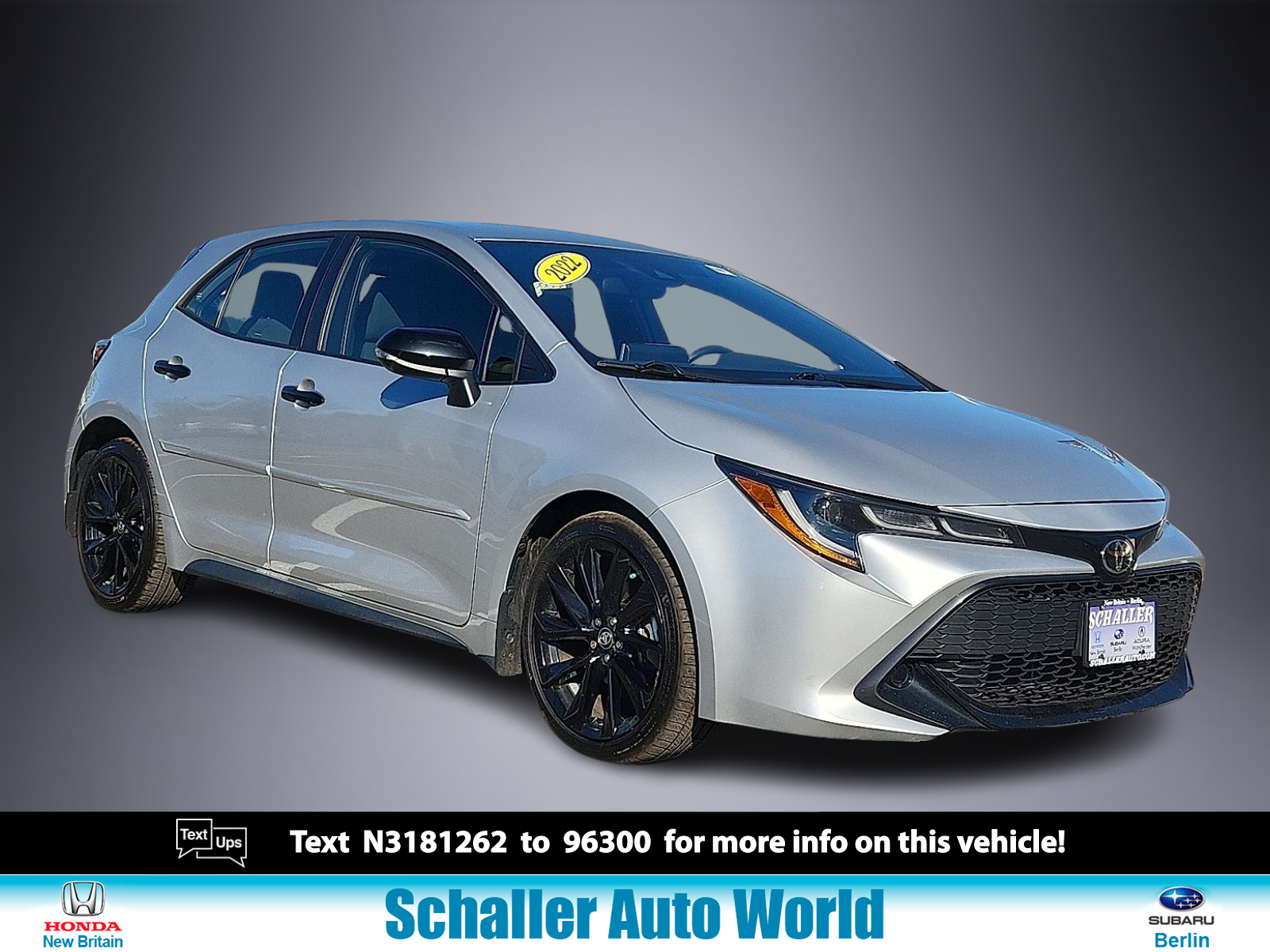 2022 Toyota Corolla Hatchback Nightshade's photo