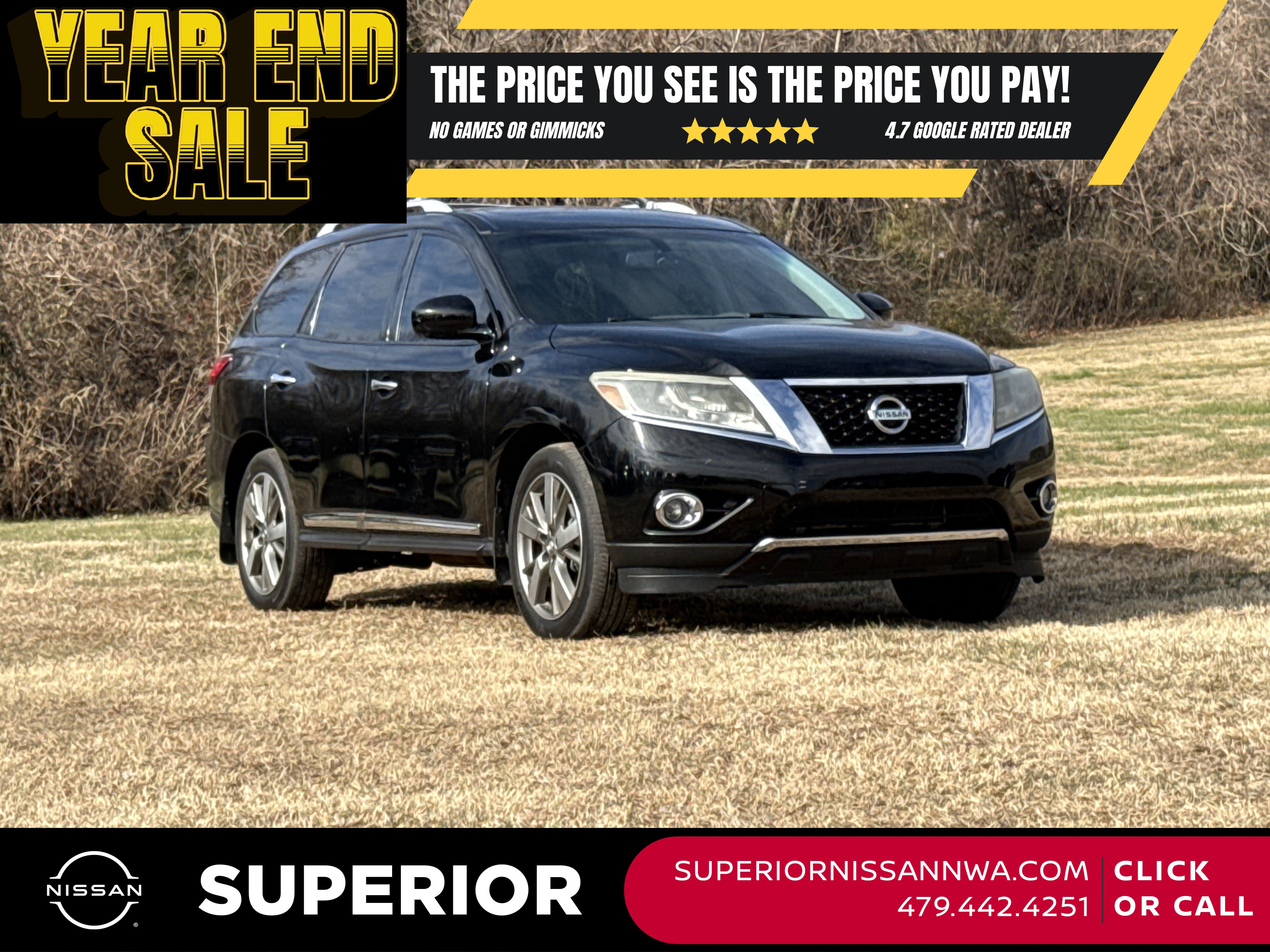 2014 Nissan Pathfinder Platinum's photo