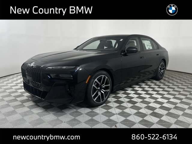 New 2025 Black Sapphire Metallic BMW 760i xDrive image 3