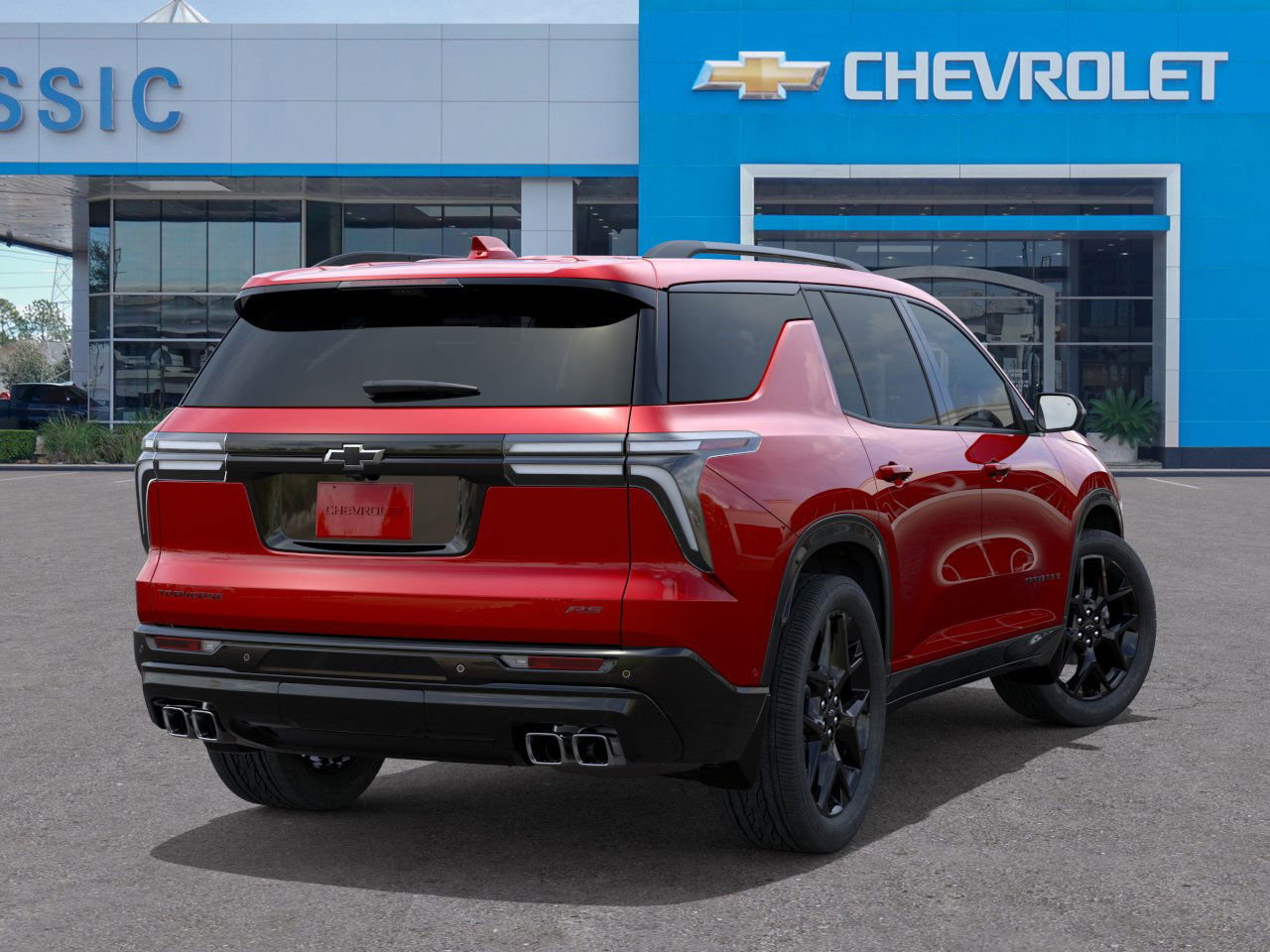 2026 Chevrolet Traverse RS Red at Classic Elite Chevrolet Hwy 6