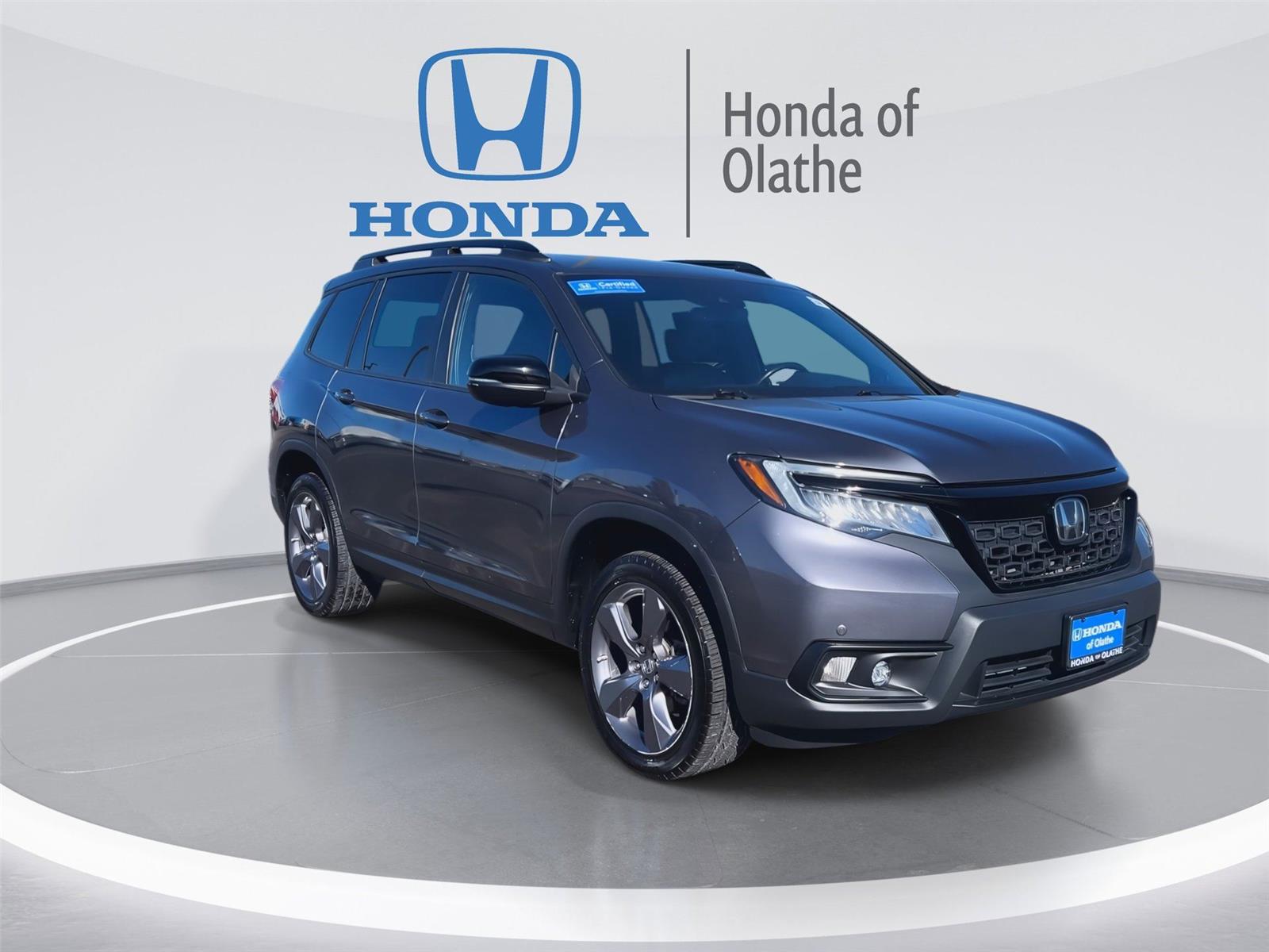 Certified 2020 Honda Passport Touring with VIN 5FNYF8H97LB007357 for sale in Kansas City