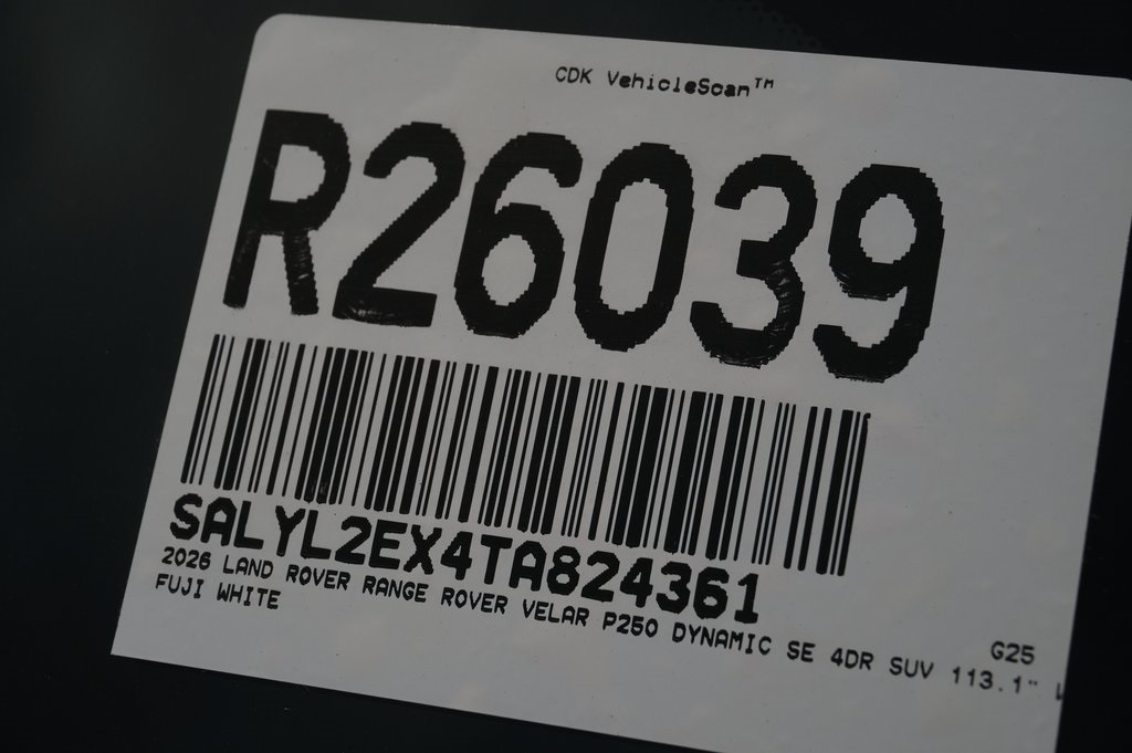 2026 LAND ROVER RANGE ROVER VELAR - Image 30