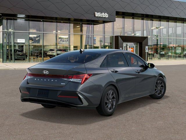 2025 Hyundai Elantra Hybrid Blue photo 4