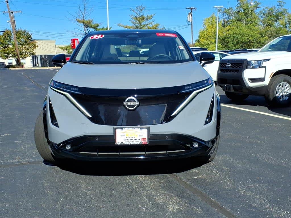 Certified 2024 Nissan ARIYA Evolve+ with VIN JN1DF0BB2RM733996 for sale in Woburn, MA