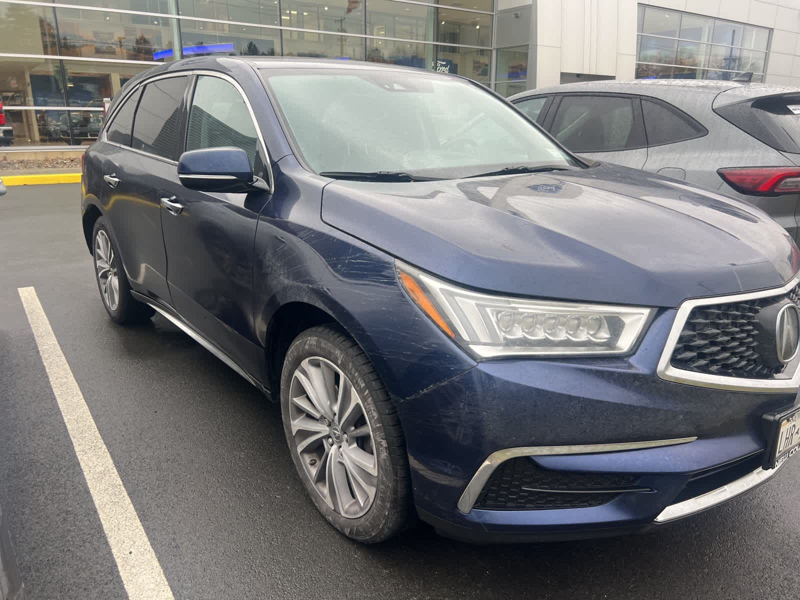 Used 2018 Acura MDX Technology Package with VIN 5J8YD4H58JL011604 for sale in Latham, NY