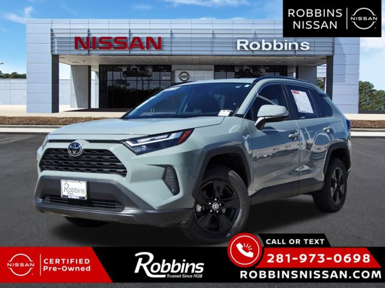 2022 Toyota RAV4 XLE Green at TX Auto Group