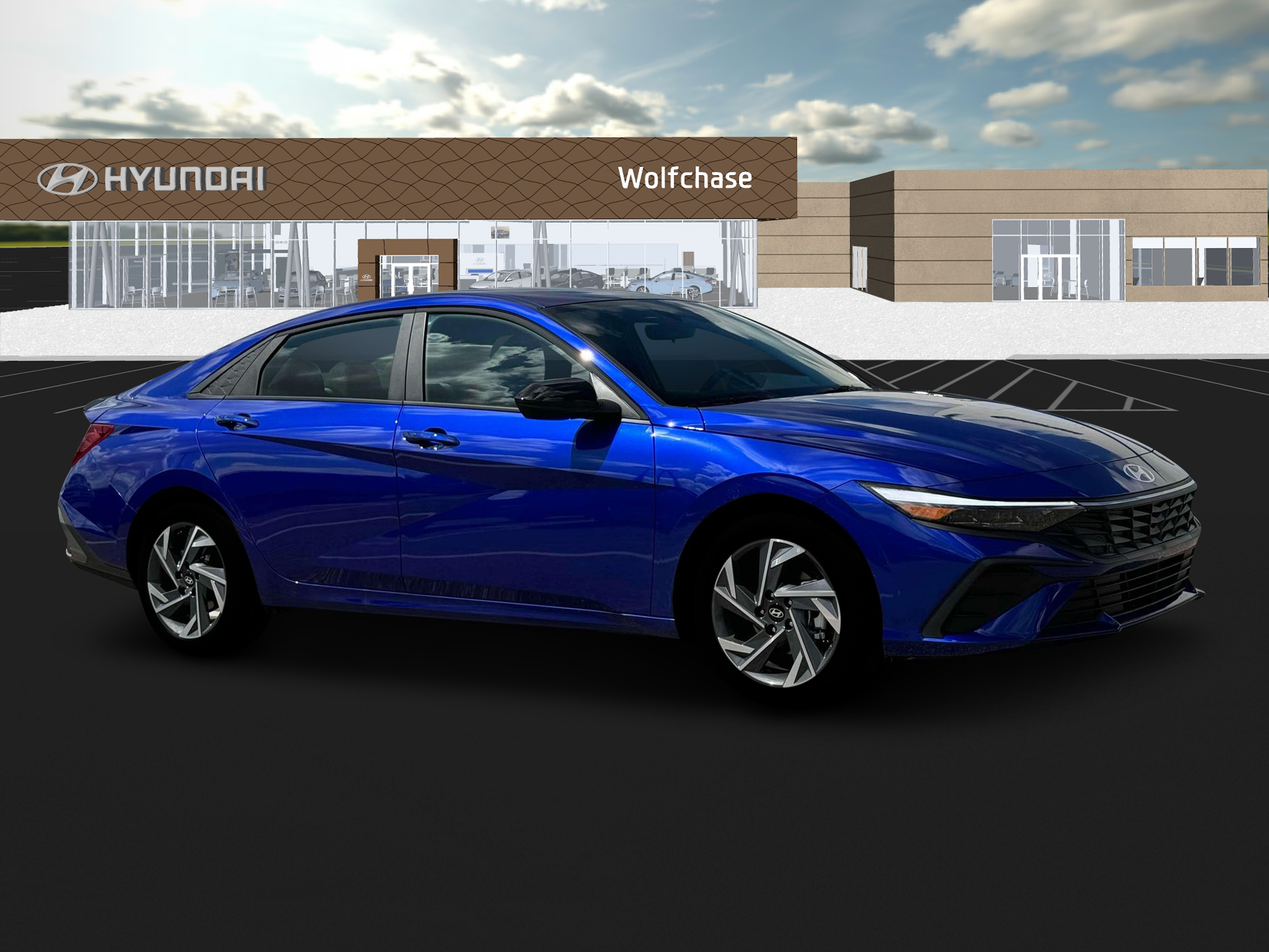 New 2025 Blue Hyundai SEL Sport image 10