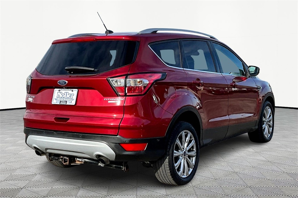Used 2017 Ford Escape Titanium with VIN 1FMCU9J91HUD84812 for sale in Kansas City