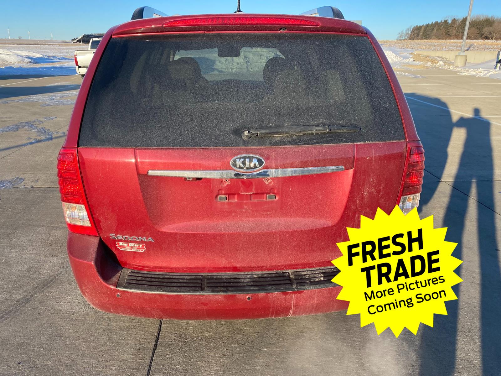 Used 2012 Kia Sedona EX with VIN KNDMH4C77C6419832 for sale in Charles City, IA