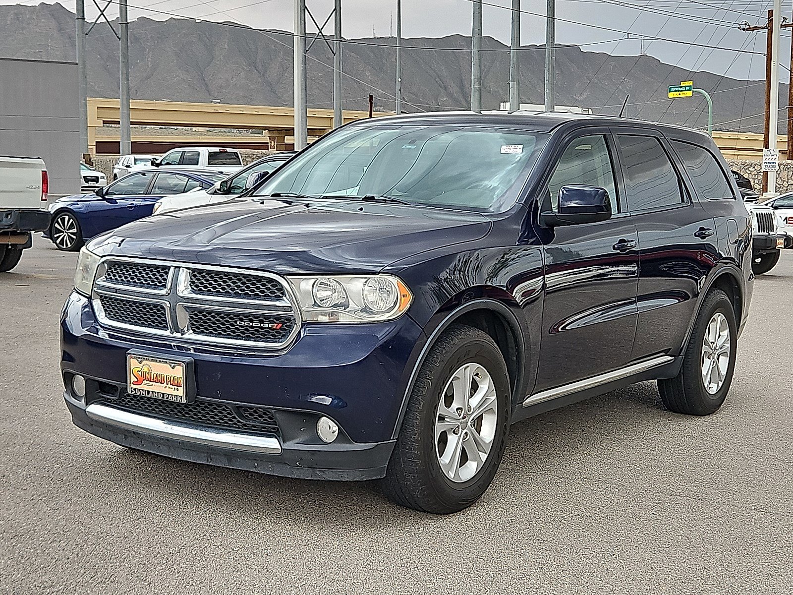 Used 2013 Dodge Durango SXT with VIN 1C4RDJAG8DC678920 for sale in El Paso, TX