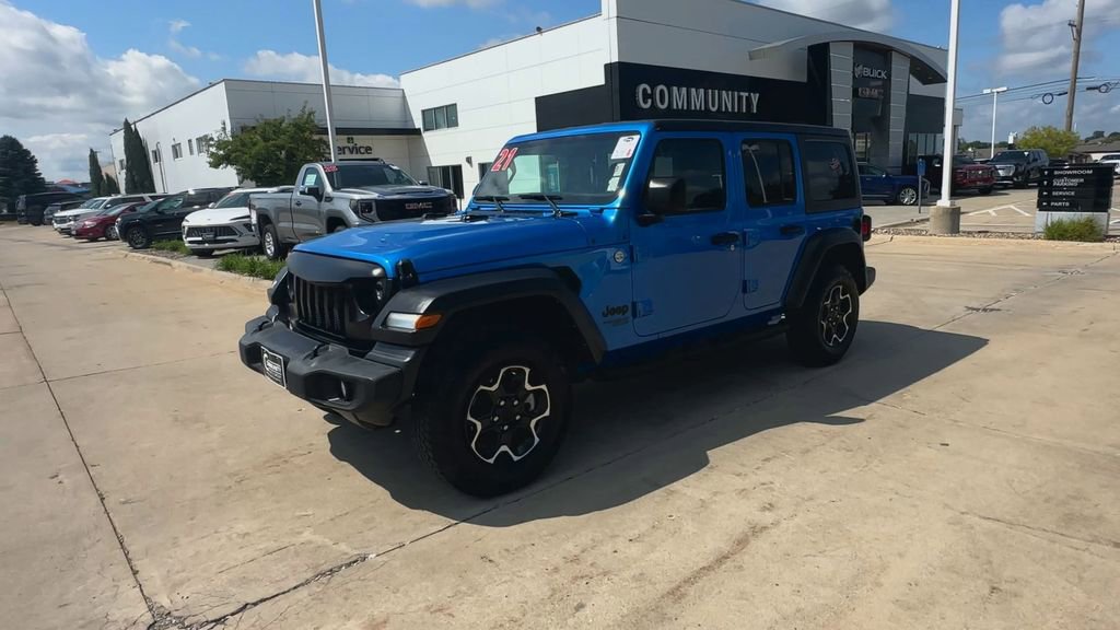 2021 Jeep Wrangler Unlimited Sport S photo 4