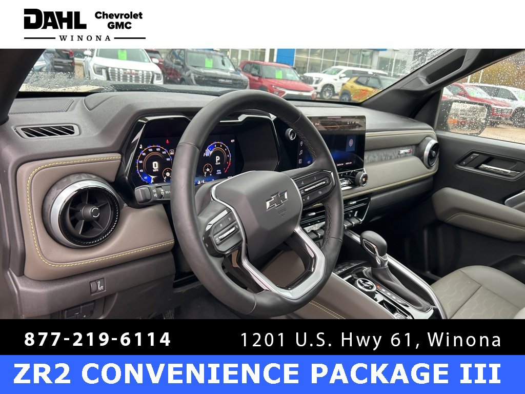 Used 2024 Chevrolet Colorado ZR2 with VIN 1GCPTFEK2R1127858 for sale in Winona, Minnesota