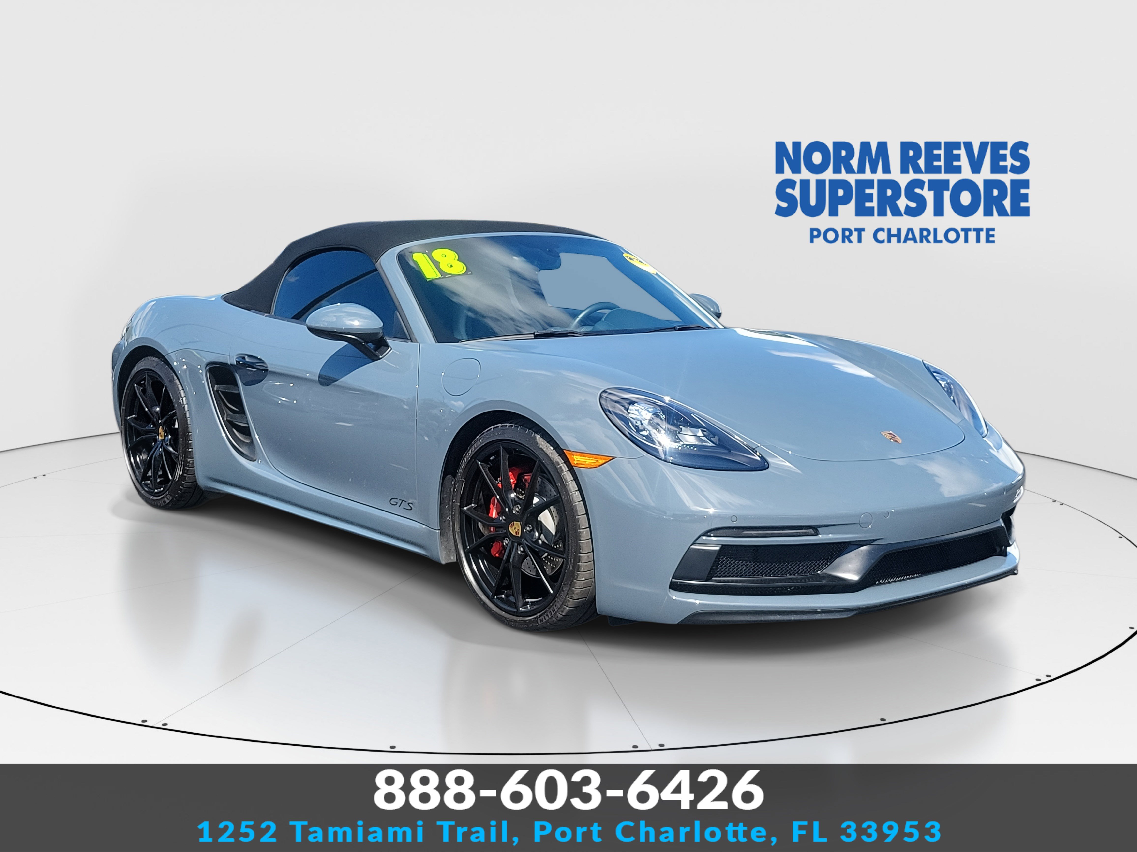 2018 Porsche 718 GTS