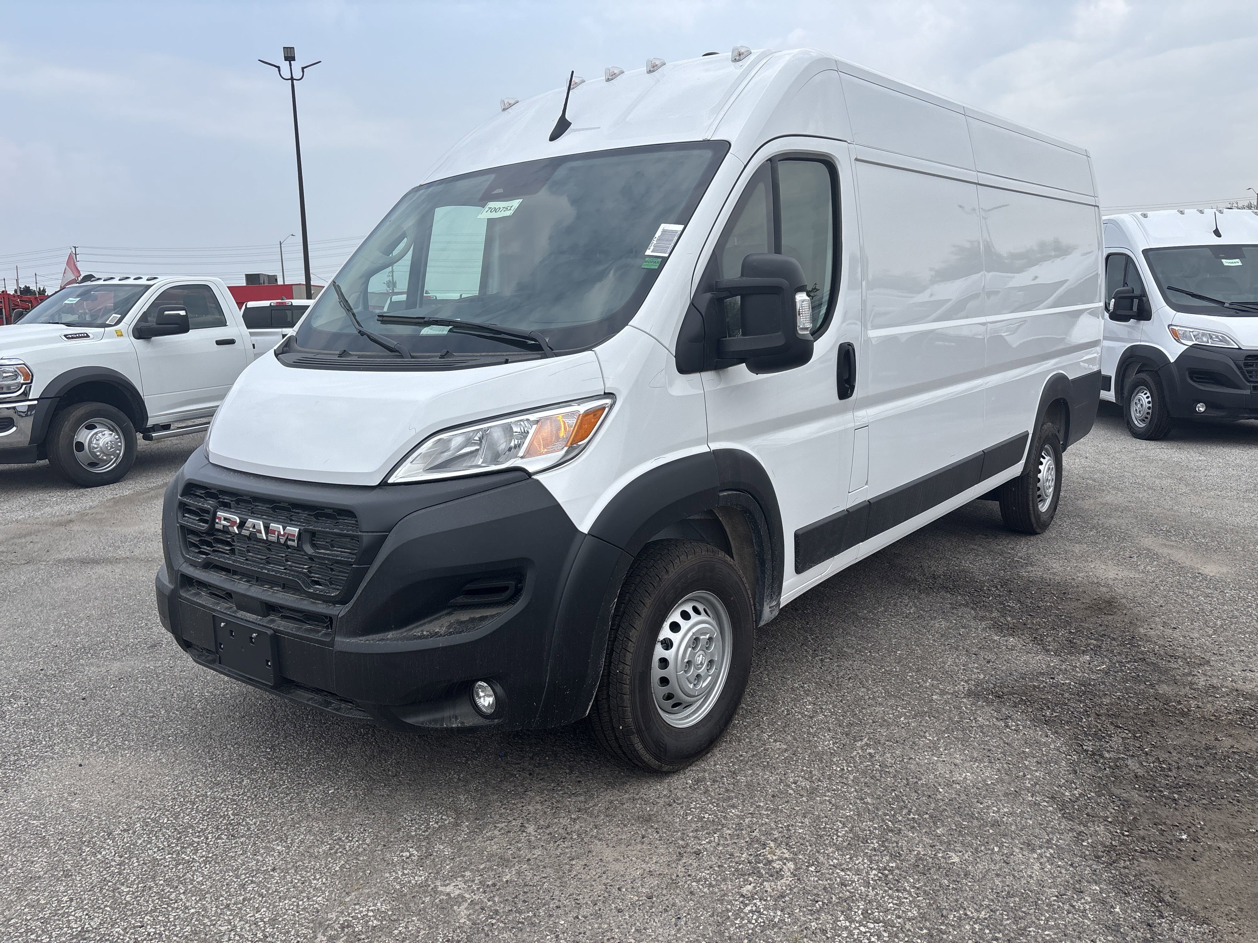 New 2025 Bright White Ram Tradesman image 1