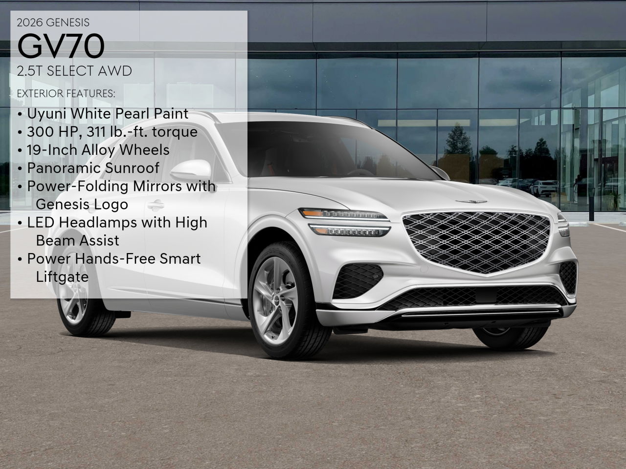 2026 Genesis GV70 2.5T Select photo 3