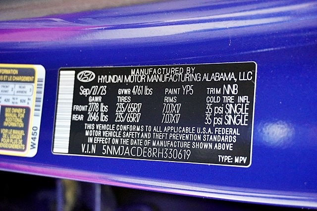 Used 2024 Blue Hyundai SE image 30