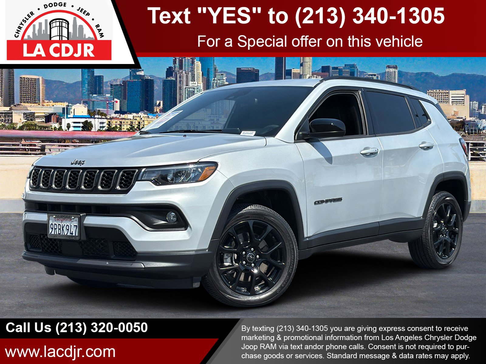 Used 2025 Silver Zynith Metallic Clearcoat Jeep Latitude image 1