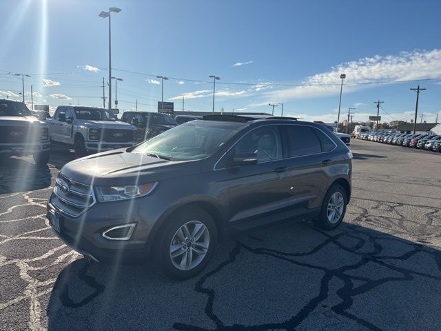 Used 2018 Ford Edge SEL with VIN 2FMPK3J85JBC50196 for sale in Bloomington, IL