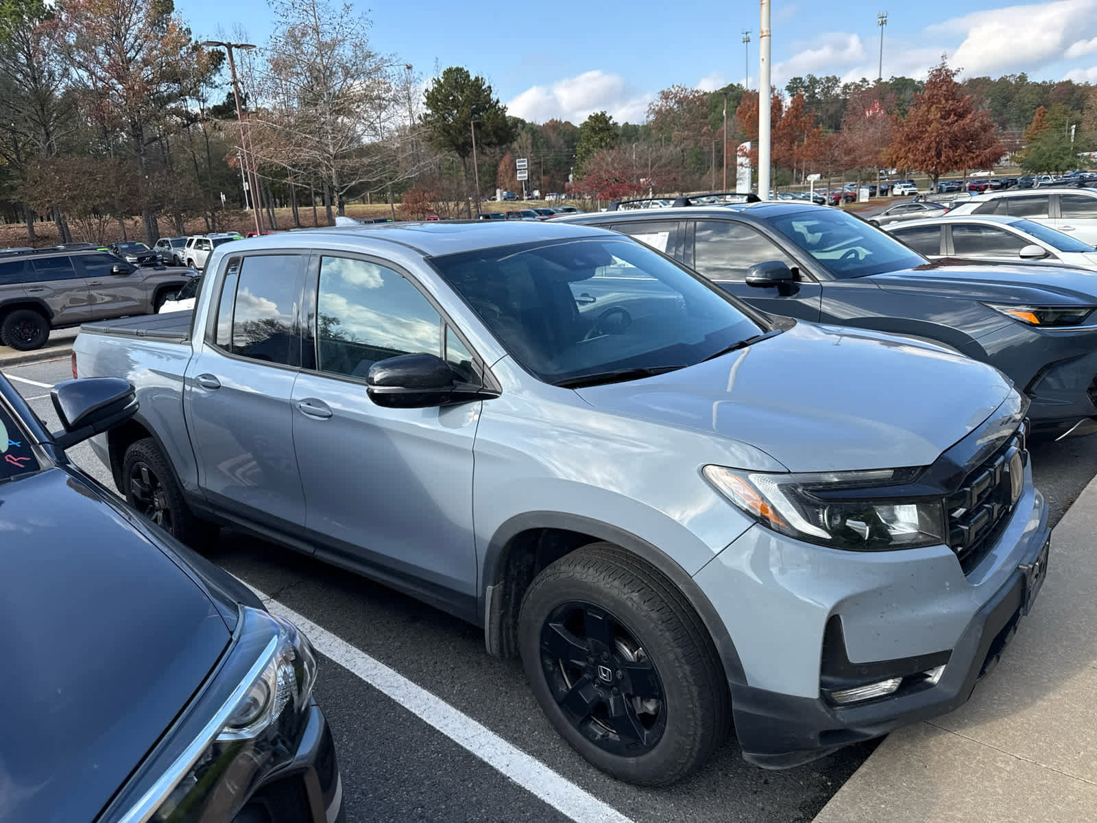 Used 2025 Honda Ridgeline Black Edition with VIN 5FPYK3F8XSB014267 for sale in Little Rock