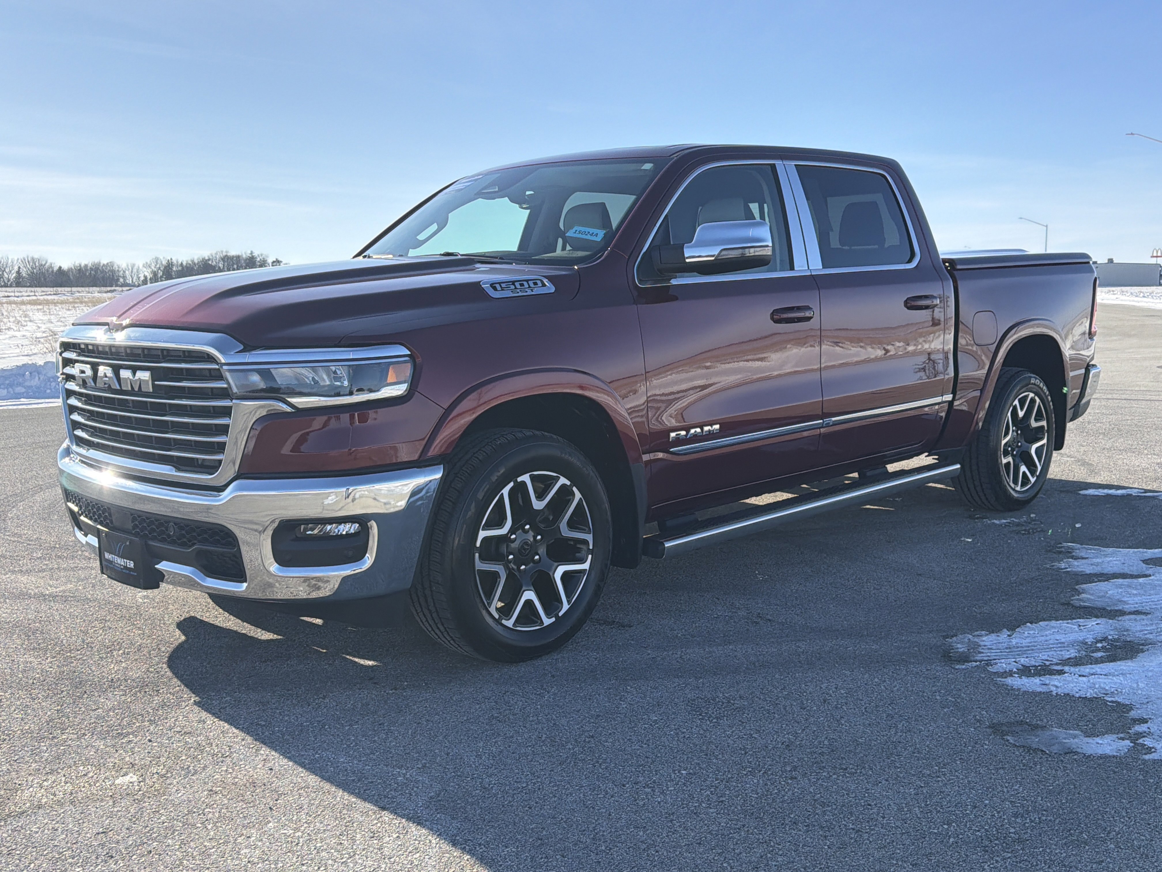 Used 2025 RAM Ram 1500 Pickup Laramie with VIN 1C6SRFJPXSN526162 for sale in Saint Charles, Minnesota