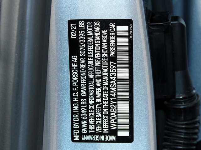 2021 Porsche Taycan 4S photo 29