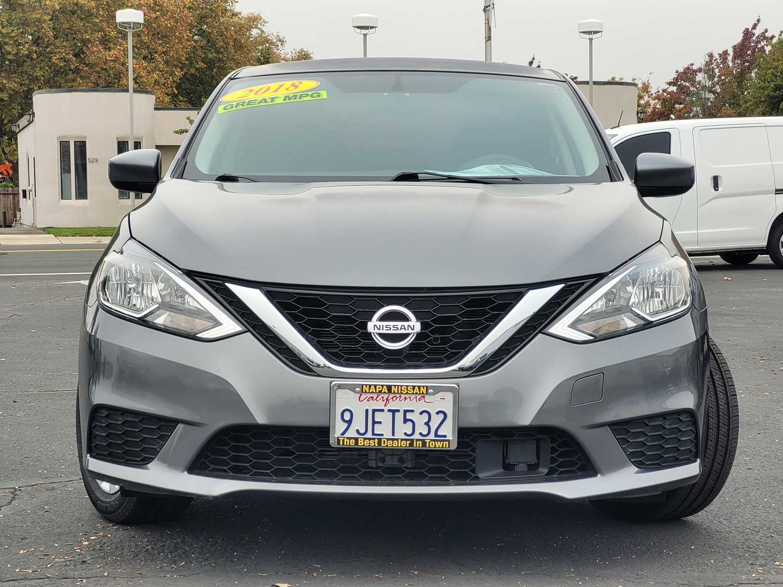 Used 2018 Nissan Sentra SV with VIN 3N1AB7AP5JL627223 for sale in Napa, CA