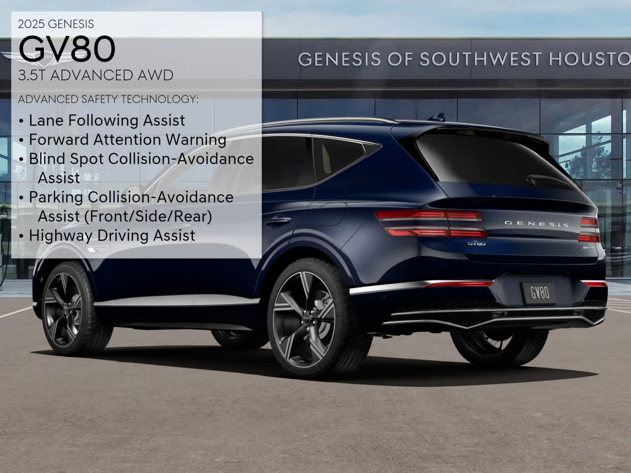 2025 Genesis GV80 3.5T Advanced photo 4