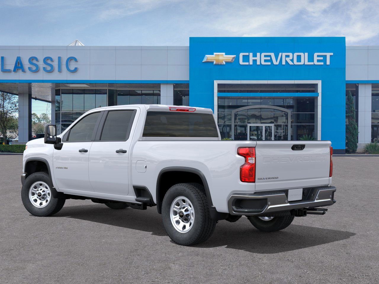 2026 Chevrolet Silverado 3500 HD WT White at Classic Elite Chevrolet Hwy 6